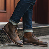 Cushioned Leather Insole & Ergonomic Arch Support Construction Detail