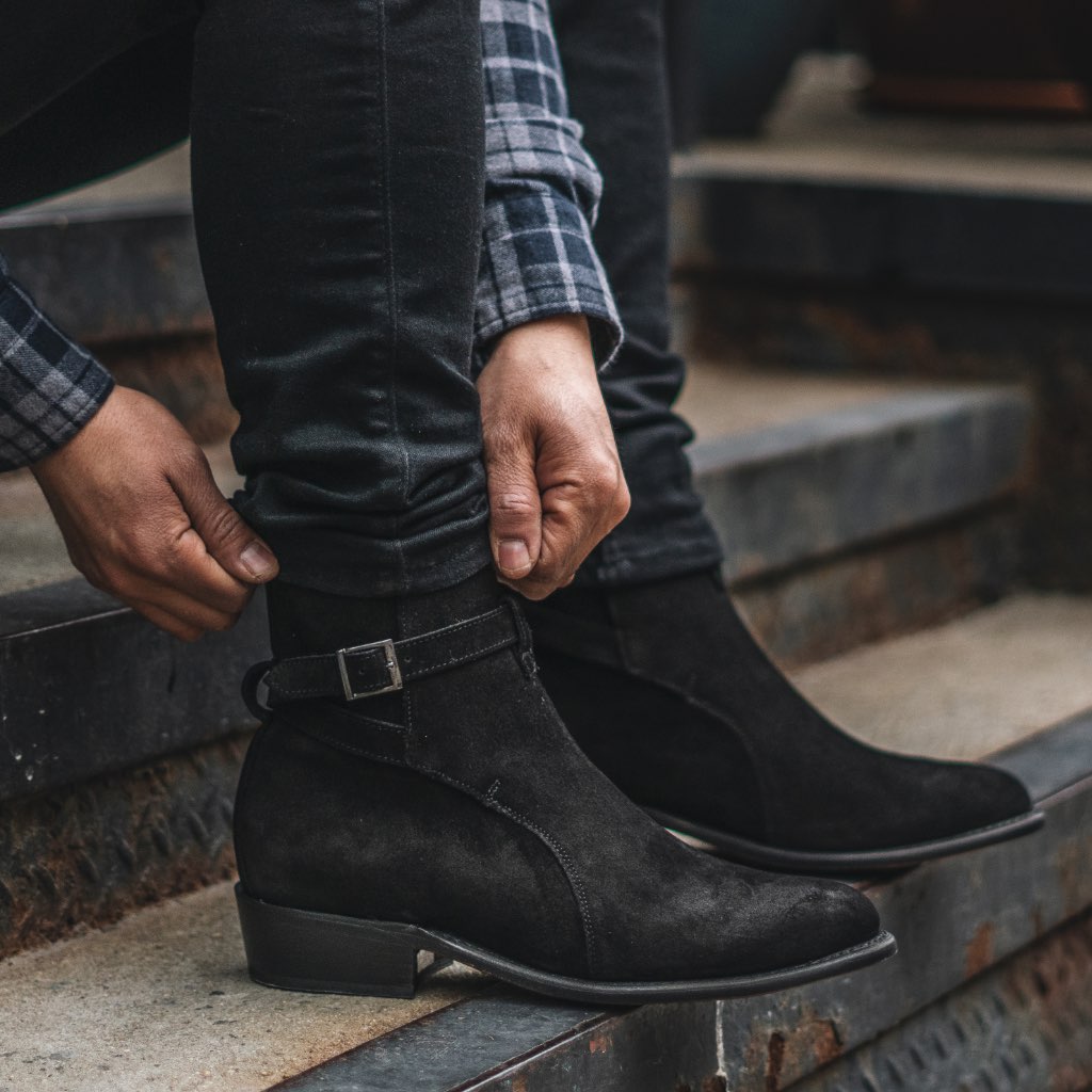 Orlaven Rogue | Black Suede footwear image 5