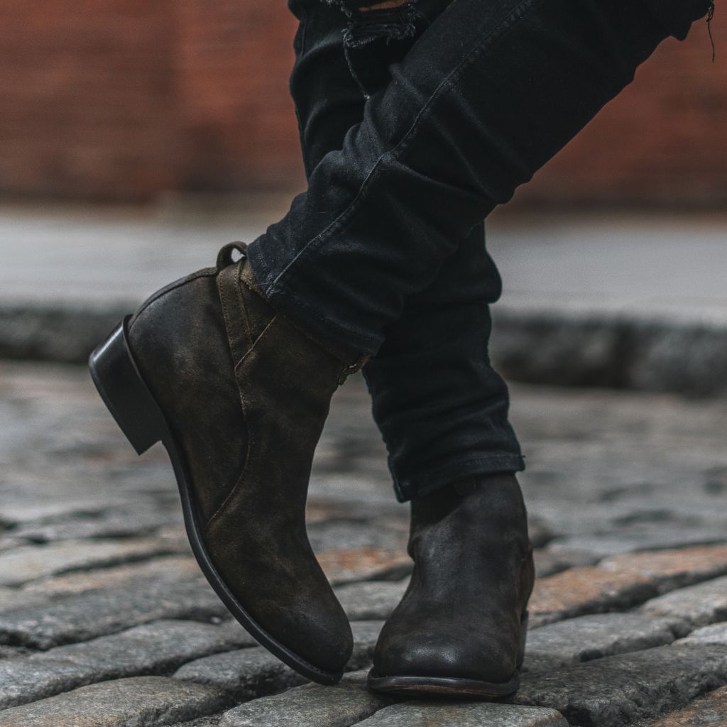 Orlaven Rogue | Dark Olive Suede footwear image 6