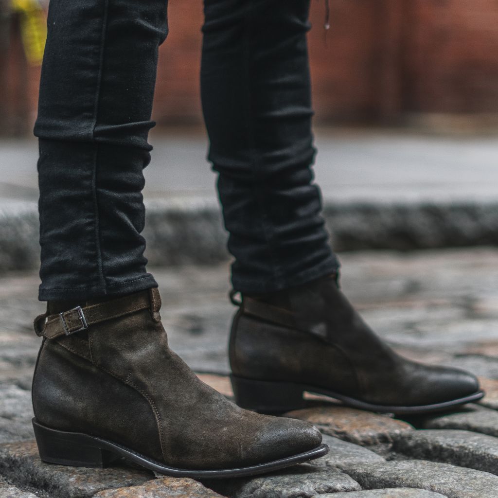 Orlaven Rogue | Dark Olive Suede footwear image 7