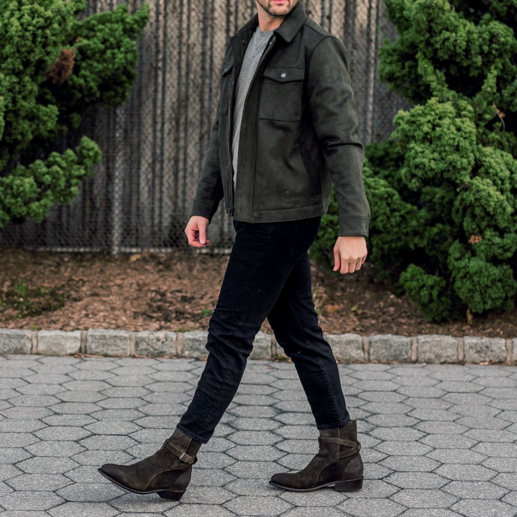 Orlaven Rogue | Dark Olive Suede footwear image 8