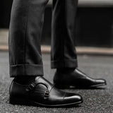 Authentic Full-Grain Leather Grain Depth & Pull-Up Patina Texture Detail