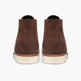 High-Traction Rubber Outsole & Lug Tread Pattern on Scout Arizona Adobe Leather Boots For Men