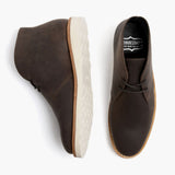 Scout Tobacco Leather Boots For Men - Reinforced Heel Counter & Precision Double-Row Stitching Detail