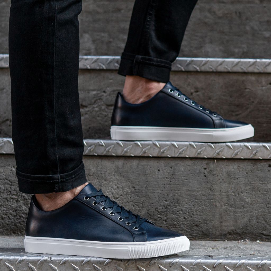 Orlaven Premier Low Top | Deep Blue footwear image 7
