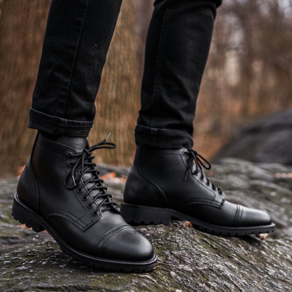 Orlaven Vanguard | Black Waxed Roughout footwear image 7
