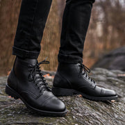 Orlaven Vanguard | Black Waxed Roughout footwear image 7