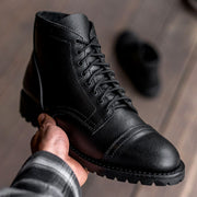 Orlaven Vanguard | Black Waxed Roughout footwear image 8