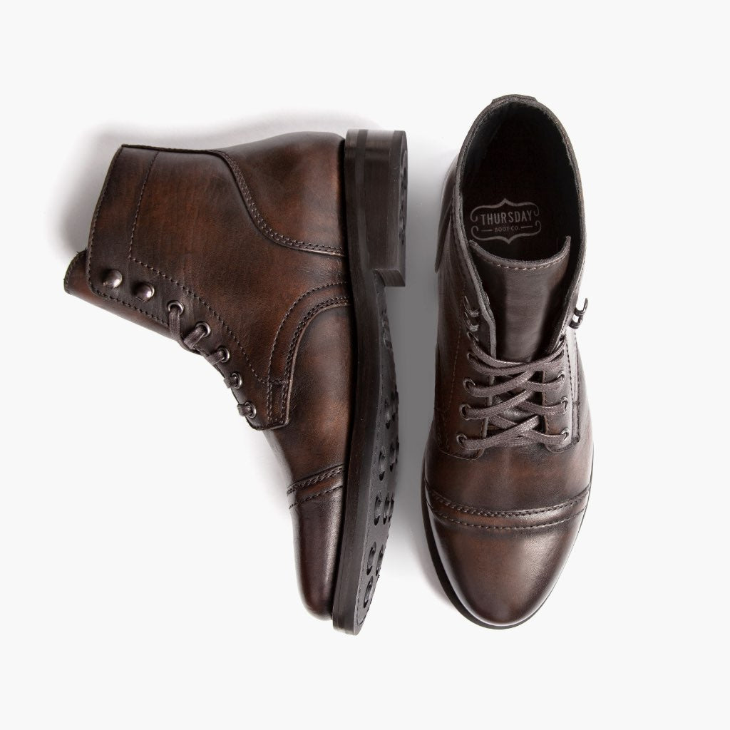 Orlaven Captain | Black Coffee footwear image 5