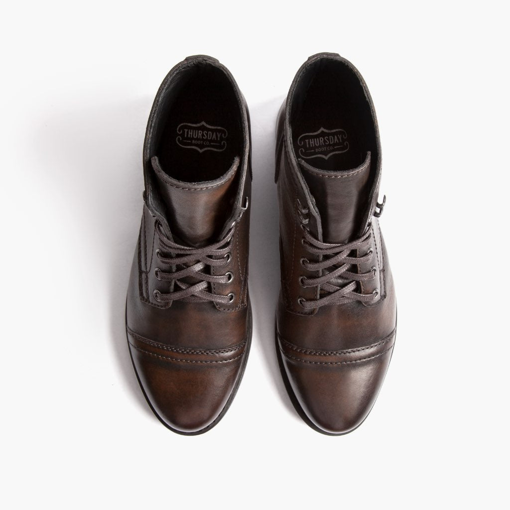 Orlaven Captain | Black Coffee footwear image 3