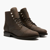 Classic Full-Grain leather Boots - Goodyear Welt Construction & Front Toe Box Detail