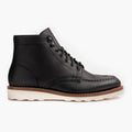 Diplomat Black Leather Boots