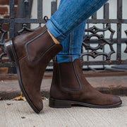 Orlaven Duchess | Dark Brown Suede footwear image 6