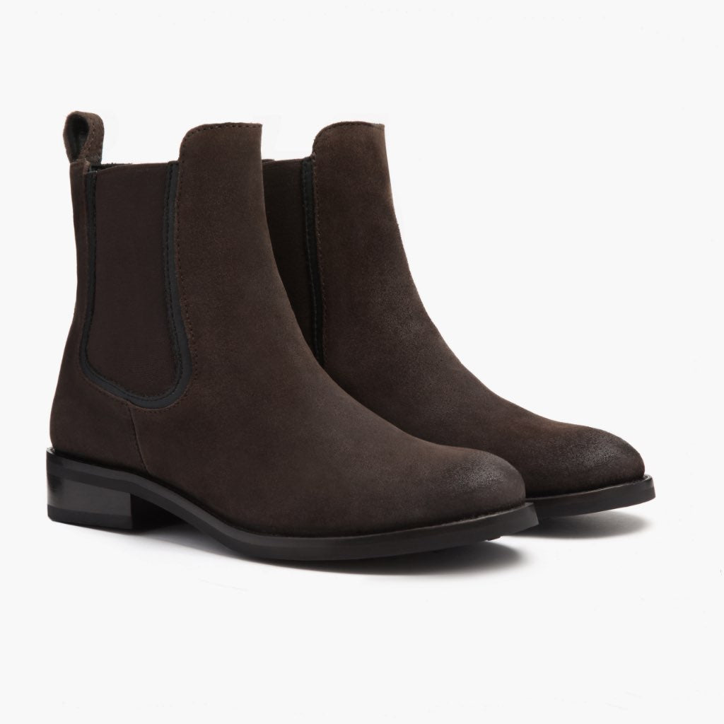 Orlaven Duchess | Dark Brown Suede footwear image 2