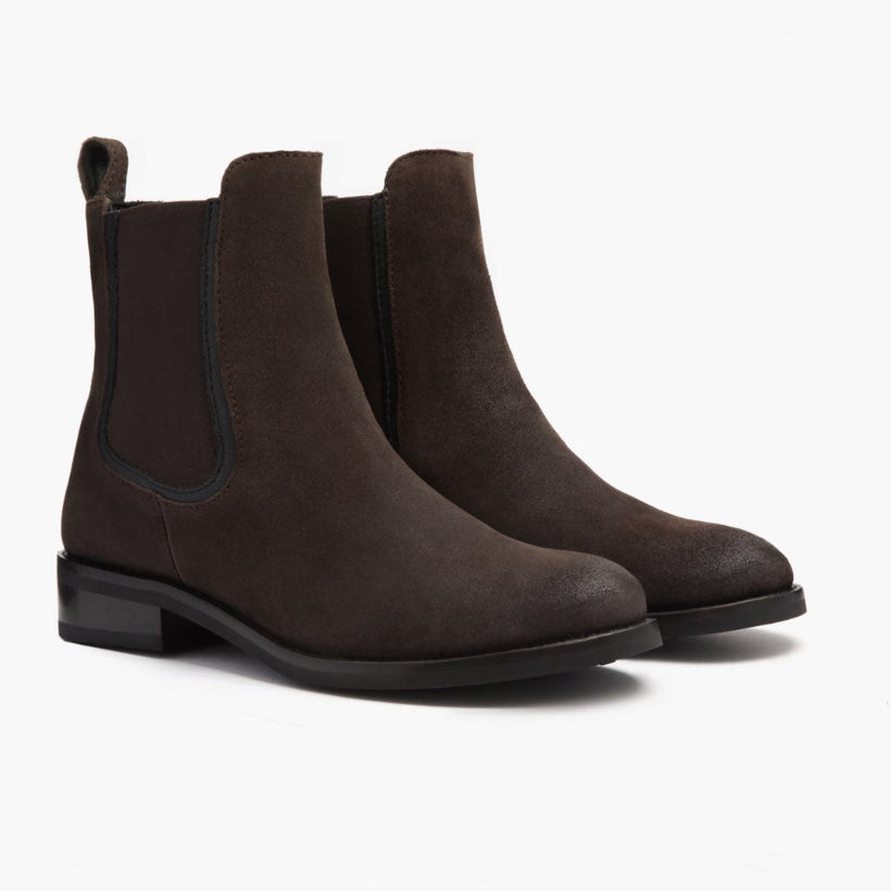 Orlaven Duchess | Dark Brown Suede footwear image 2