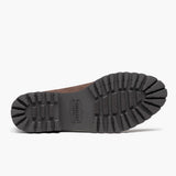 High-Traction Rubber Outsole & Lug Tread Pattern on Legend Truffle Leather Boots
