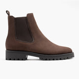 Legend Truffle Leather Boots in Classic Full-Grain Leather - Lateral Side Profile View | Buy Online