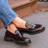 Cushioned Leather Insole & Ergonomic Arch Support Construction Detail
