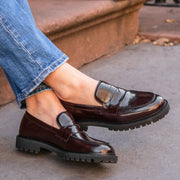 Orlaven Penny | Burgundy footwear image 6