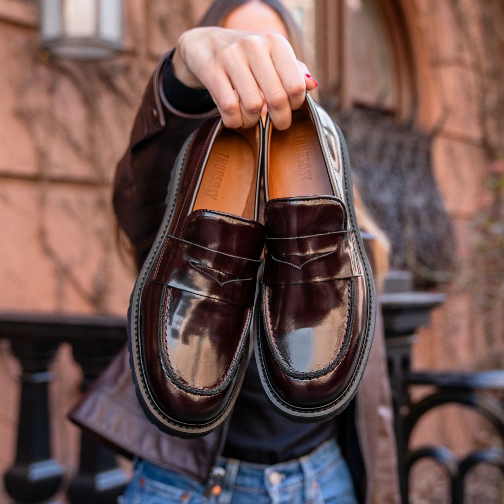 Orlaven Penny | Burgundy footwear image 8