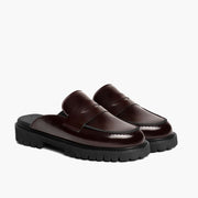 Orlaven Penny Mule | Burgundy footwear image 1