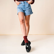 Orlaven Penny Platform | Black footwear image 7