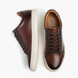 Authentic Full-Grain Leather Grain Depth & Pull-Up Patina Texture Detail