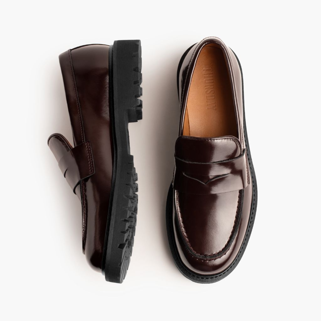 Orlaven Penny | Burgundy footwear image 3