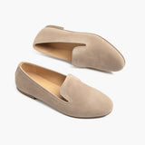 High-Traction Rubber Outsole & Lug Tread Pattern on Eden Latte Leather Boots