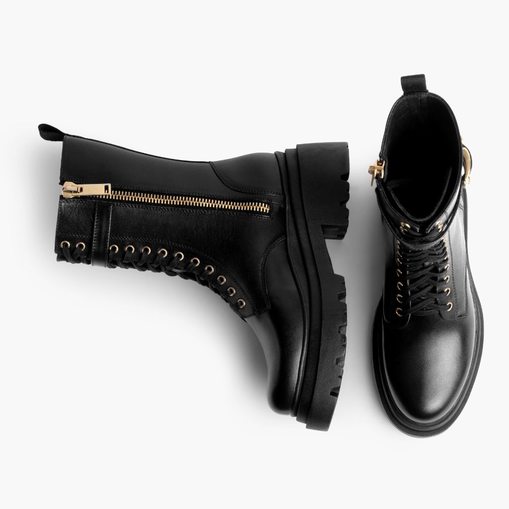 Orlaven Fatale | Black & Gold footwear image 4