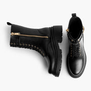 Orlaven Fatale | Black & Gold footwear image 4