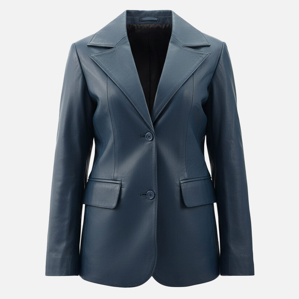 Vento Leather Blazer
