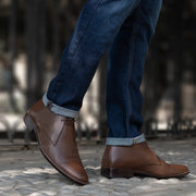 Orlaven Corry Chukka Brown Leather Boots footwear image 10