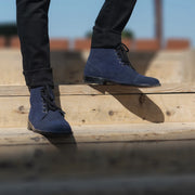 Orlaven Knight Derby Midnight Blue Suede Leather Boots footwear image 10