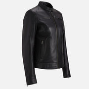 Nera Notte Leather Biker Jacket