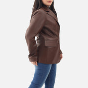 Vento Leather Blazer