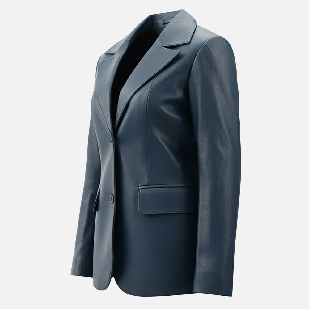 Vento Leather Blazer