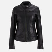 Nera Notte Leather Biker Jacket