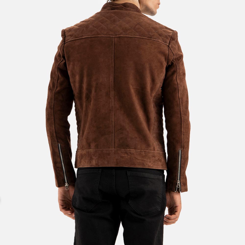 Canazei Suede Bomber Jacket - image 8
