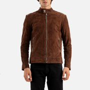 Canazei Suede Bomber Jacket - image 5
