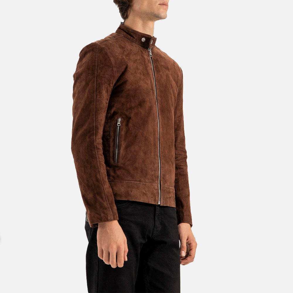 Canazei Suede Bomber Jacket - image 6