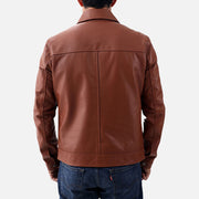 Tropea Tan Leather Jacket - image 6