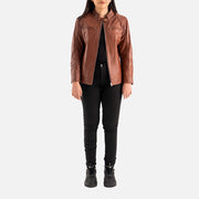 Nera Notte Leather Biker Jacket