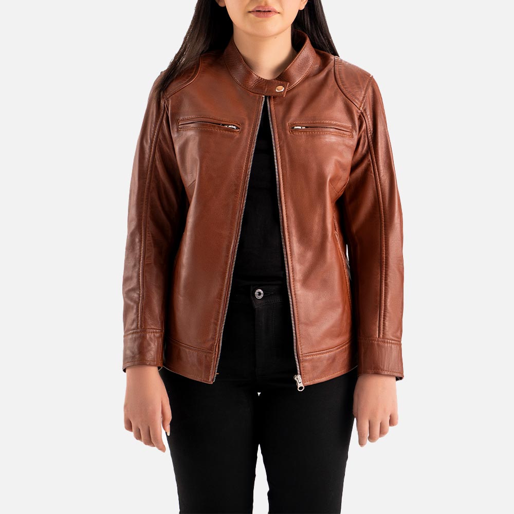 Nera Notte Leather Biker Jacket