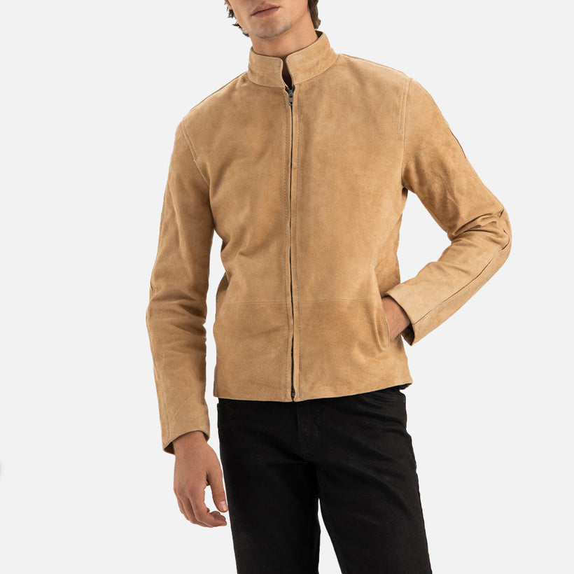 Alpi Suede Biker Jacket - image 1