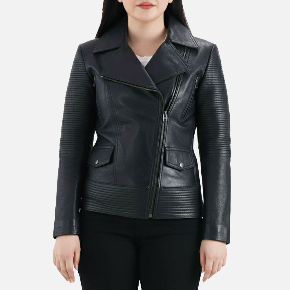 Valle Leather Biker Jacket