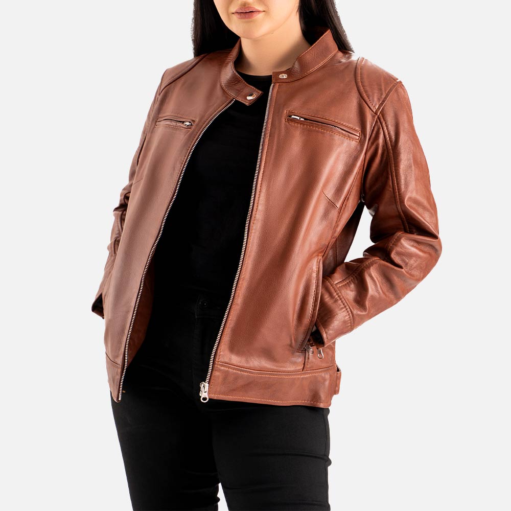 Nera Notte Leather Biker Jacket
