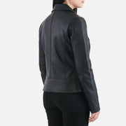 Valle Leather Biker Jacket