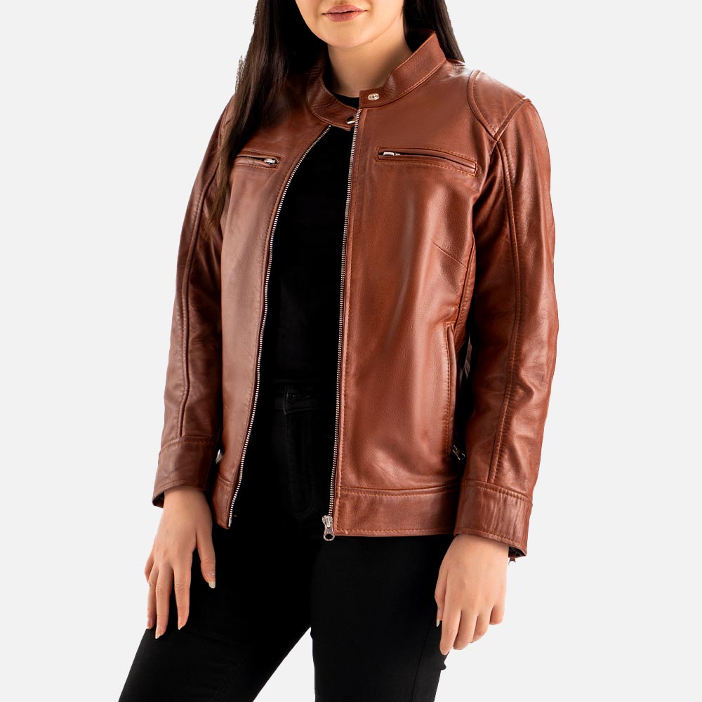 Nera Notte Leather Biker Jacket