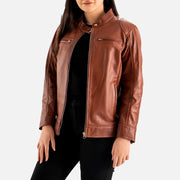 Nera Notte Leather Biker Jacket